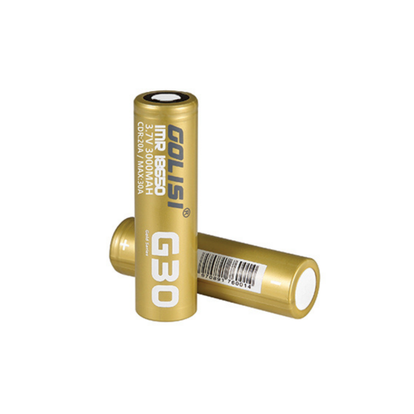 Golisi G30 3000mAh 18650 Battery - 2 Pack